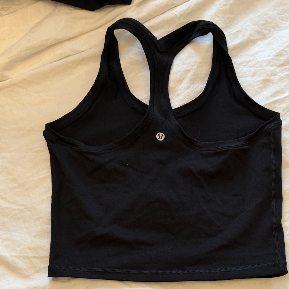 lululemon athletica Black Tank Top